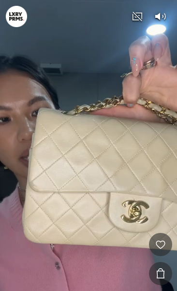 CHANEL Matelasse 23 W Flap A01113 Lamb Beige G B0530A9GPB