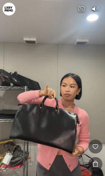 LOUIS VUITTON Epi Speedy 40 Black M42982 B0525LJ5ZC