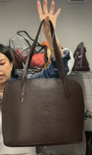 LOUIS VUITTON Epi Lussac Brown M5228D B0516X2PFA