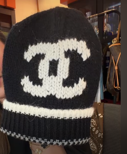 Chanel B&W Beanie ALC4247