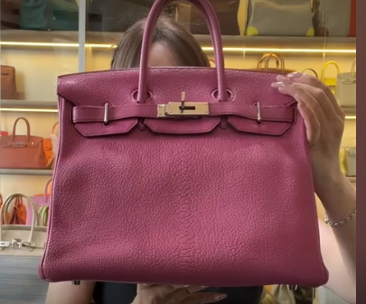 Hermes HAC 28 Fuchsia PHW #J SYCYF2503