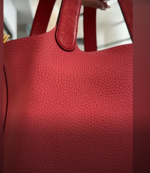 Hermes Picotin 22 Touch Rose Azalee GHW #Z SYCYF2103