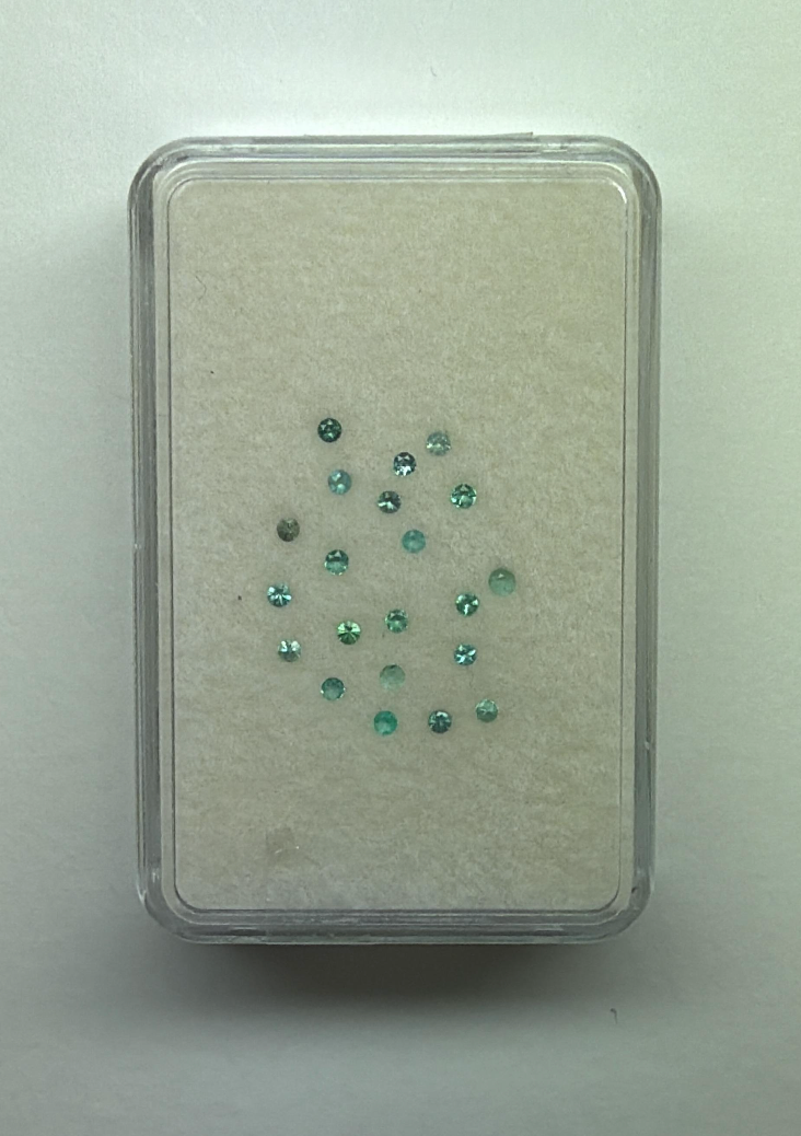 0.4ct BRAZIL PARAIBA ROUND DXBCS5633