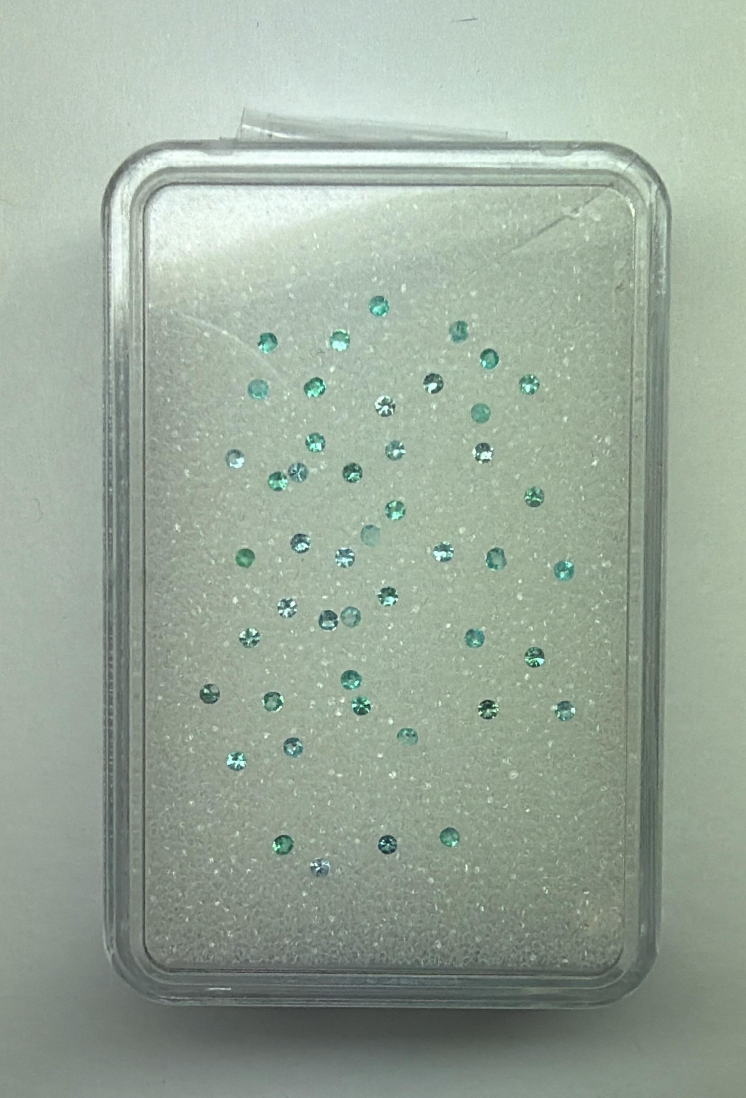0.48ct BRAZIL PARAIBA ROUND DXBCS5634
