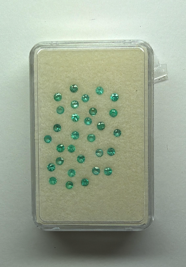 1.46ct BRAZIL PARAIBA ROUND DXBCS5635