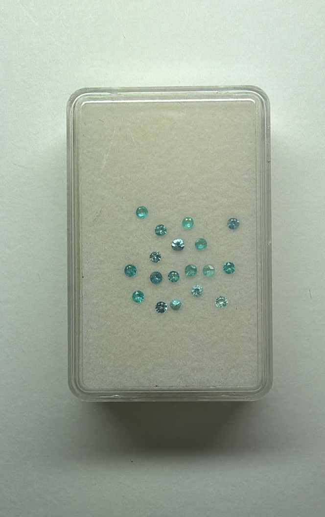 0.66ct BRAZIL PARAIBA ROUND DXBCS5636