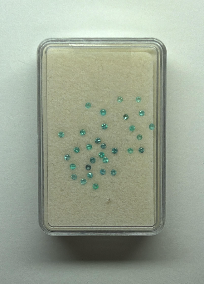 0.53ct BRAZIL PARAIBA ROUND DXBCS5640
