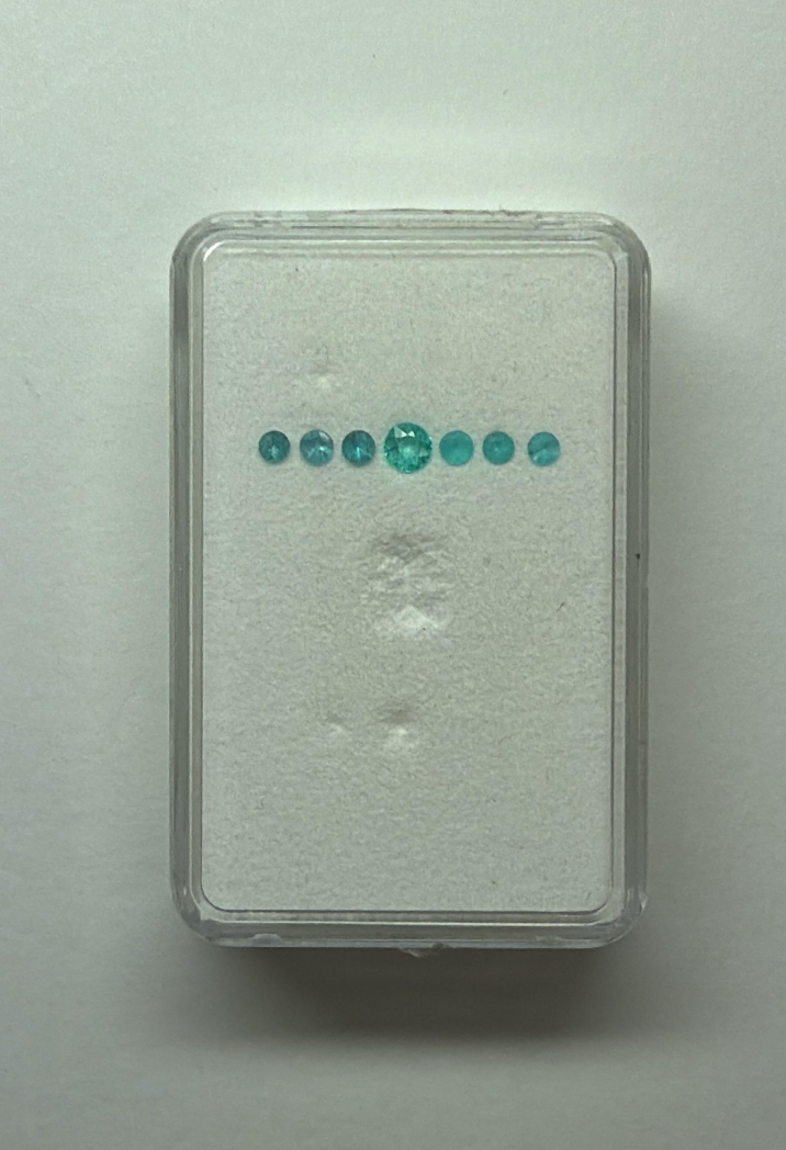 0.53ct BRAZIL PARAIBA ROUND DXBCS5647