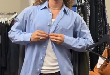 Christian Dior Check Shirt Blue M