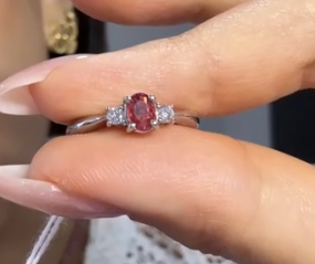 Pt900 Sapphire Ring J0630FKDWN