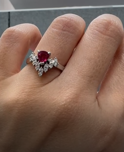 PT900 Ruby RING AE7983