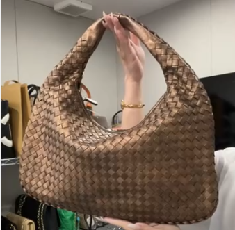 BOTTEGA VENETA 115653 Leather Brown Intrecciato Hobo B0705XULF6