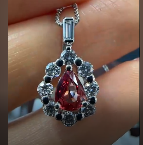 PT850/900 Paparadscha S Necklace PA 0.77 DA 0.62 6.0g Others Normal E 26-36563-0