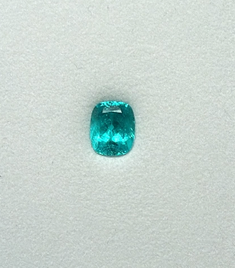 4.28ct CUSHION SHAPE BRAZIL PARAIBA DXBCS6056