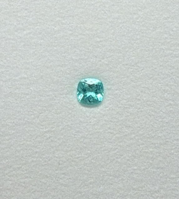 0.95ct CUSHION SHAPE MOZAMBIQUE PARAIBA DXBCS6071