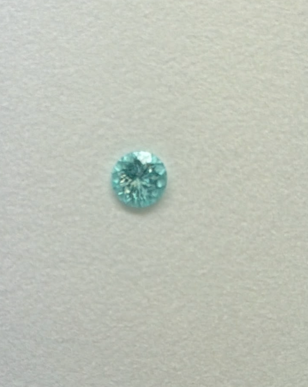 1.5ct ROUND SHAPE MOZAMBIQUE PARAIBA DXBCS6080