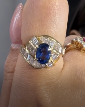 K18 Sapphire Ring J0430QN8TE