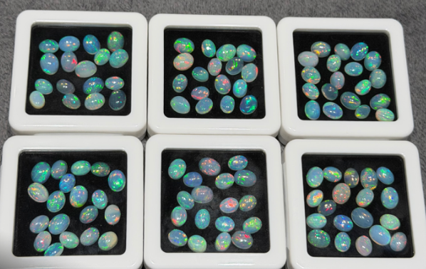 Natural Opal cabs (from Ethiopia)