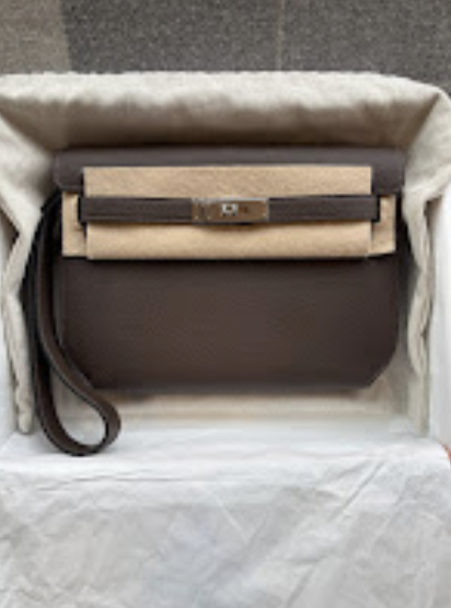 Hermes Kelly depeches Ecorce PHW W (2026 receipt) Togo ALTC1024