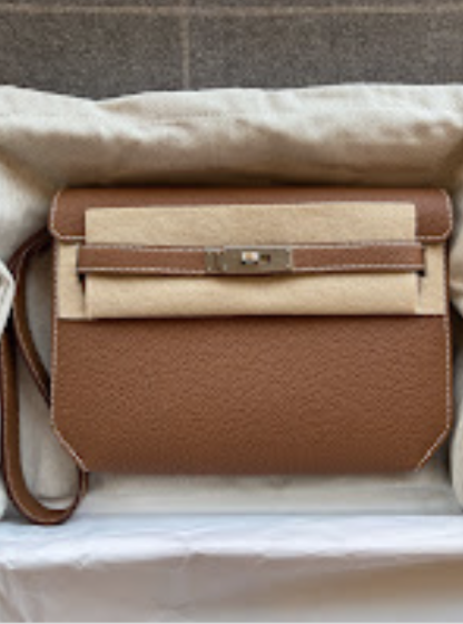 Hermes Depeches Gold PHW K (2026) Togo ALTC1029