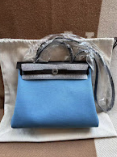 Hermes Herbag 31 Black Lacquer PHW K ALTC1045