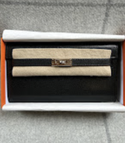 Hermes Kelly To Go Black electrum K Chevre ALTC1061