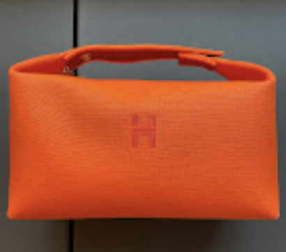 Hermes Bride-a-Brac (1) Orange base + Red Handle GM (Large) Textiles ALTC1066