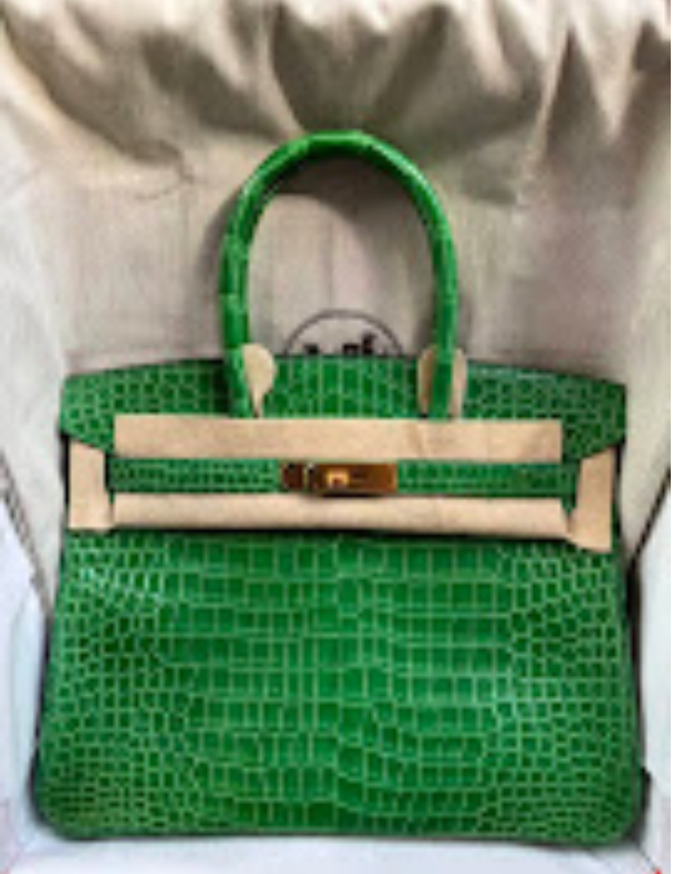 Hermes birkin30 cactus ghw C shiny porosus ALTC1111