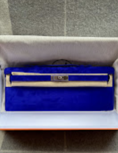 Hermes kelly cut Blue electric Z(2022) Doblis ALTC1145