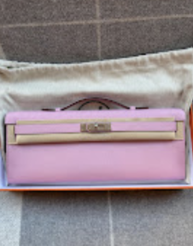 Hermes kelly cut Mauve sylvestre G Epsom ALTC1146