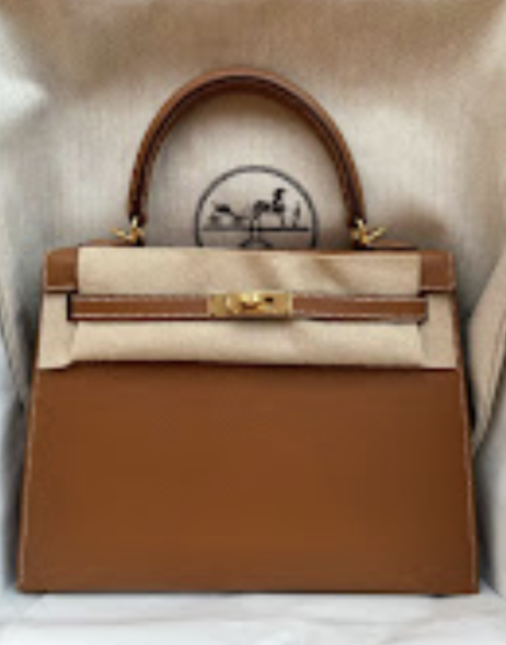 Hermes Kelly25(2) Gold GHW G Epsom ALTC1153