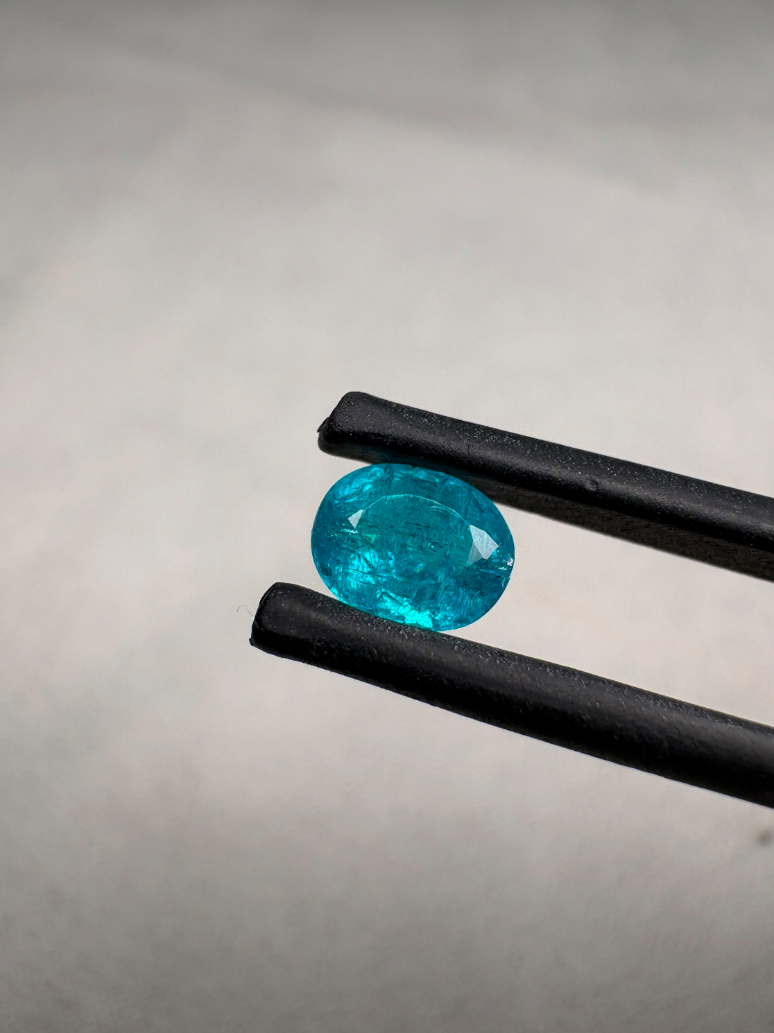 0.7ct Exclusive Neon Blue Paraiba Ethiopia E-11