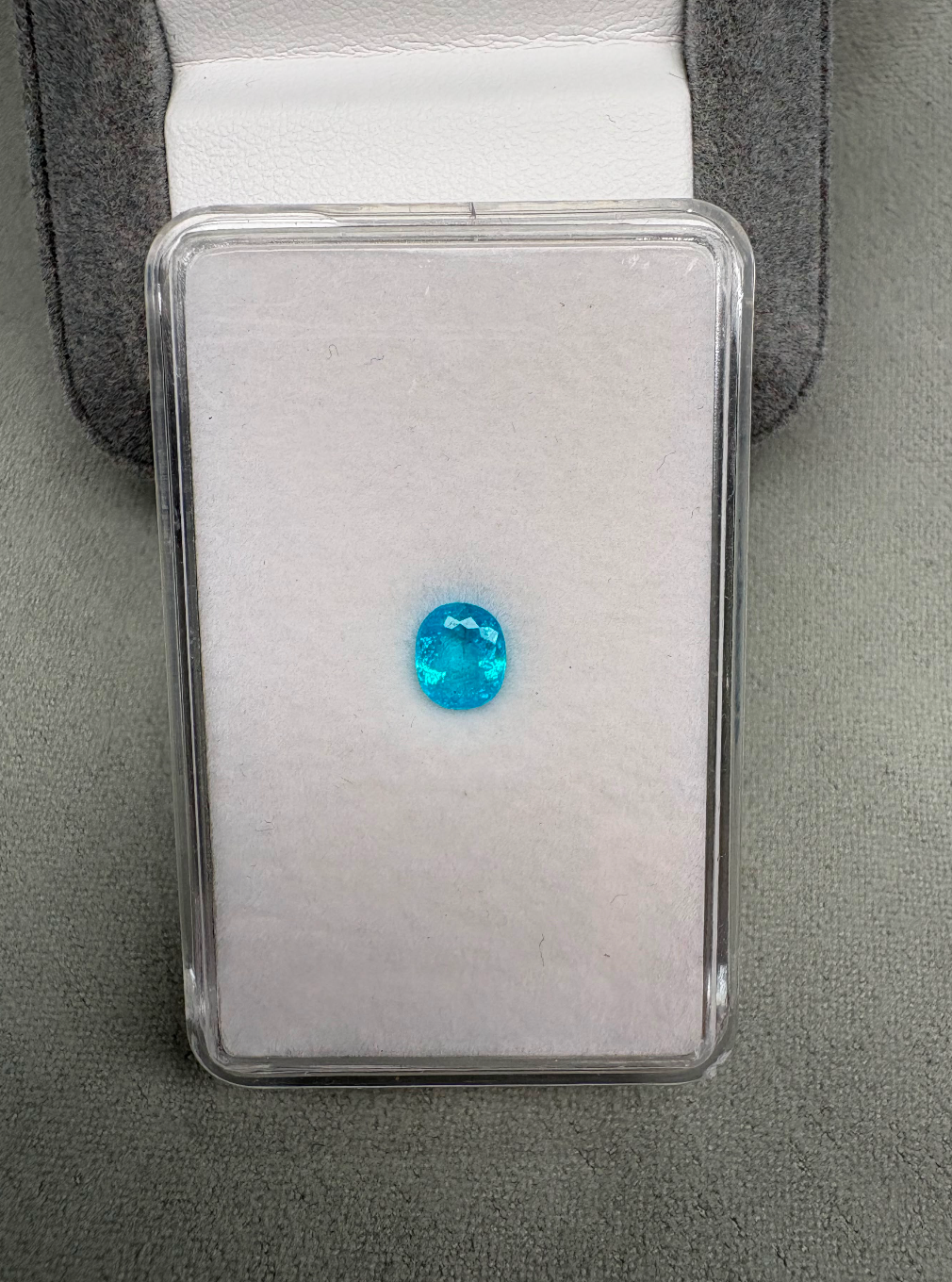 1.11ct Exclusive Neon Blue Paraiba Ethiopia E-17