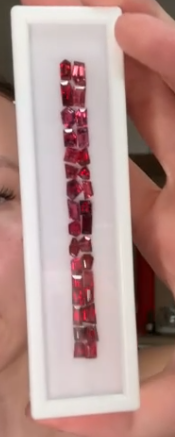 9.66ct red fancy spinels for Lilee DXBCS6507
