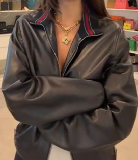 Gucci Leathe jacket ASC6998