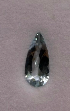 15x6.7ct NIGERIAN PARAIBA PEAR DXBCS6899