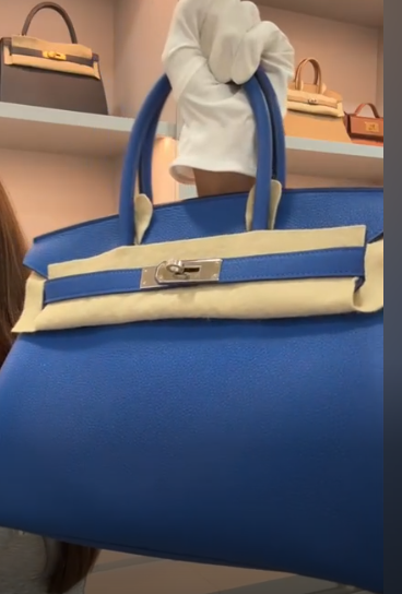 Birkin 30 Blue Zellige AGC3872