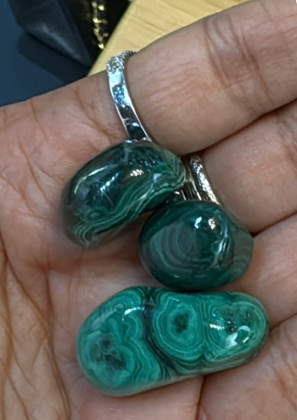 Malachite Set of 3 HKDXB0989