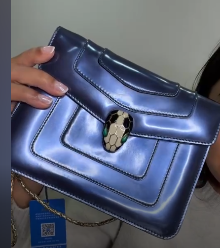 Bulgari serpenti metallic bag ALC4451