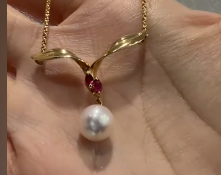 K18/750 Pearl Necklace J0713XE3W4