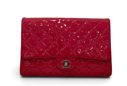 Chanel 'Barbie' Pink Patent Leather Classic Flap with PHW