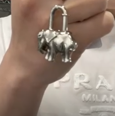 HERMES SP Elephant Cadena B0706ZPM3P