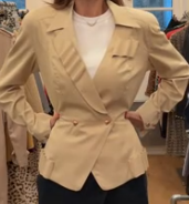 MUGLER safari style cotton sweet AGC3969