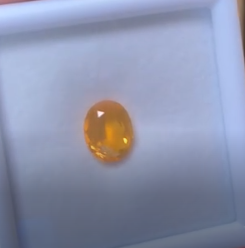 1.35ct Brazil Fire Opal (rare) THAIC1198