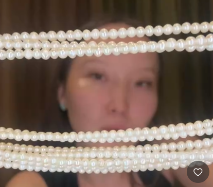 Freshwater White Pearls Graduated #58 THAIC0419