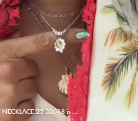 PT900 CATEYE 1.65 DIA 1.23 PEDANT NECKLACE 25-32618