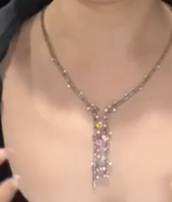 K18/750 Pink Sapphire Necklace J0810HTZV7