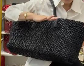 Bottega Veneta Black Cabat SYC2238