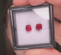 Red spinel pair DXBCS6758
