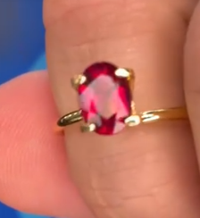RUBELLITE Oval 0.86crt DXBCS6572